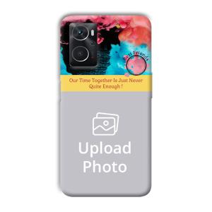Best Friend Quote Customized Printed Back Cover for Oppo K10