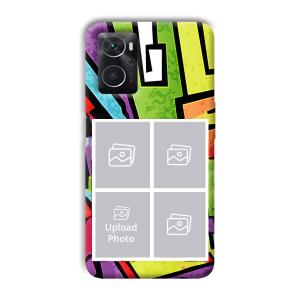 Pop of Colors Customized Printed Back Cover for Oppo K10