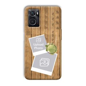 Wooden Photo Collage Customized Printed Back Cover for Oppo K10