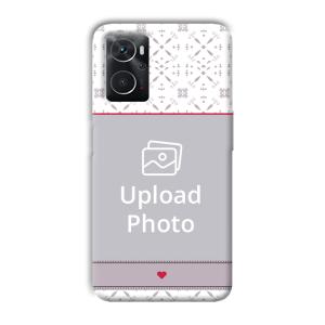 Fabric Print Customized Printed Back Cover for Oppo K10