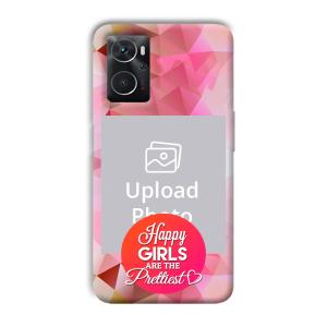 Happy Girls Customized Printed Back Cover for Oppo K10