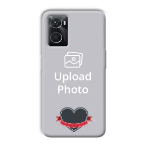 Heart Customized Printed Back Cover for Oppo K10
