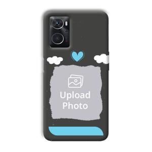 Love & Clouds Customized Printed Back Cover for Oppo K10