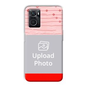 Hearts Customized Printed Back Cover for Oppo K10