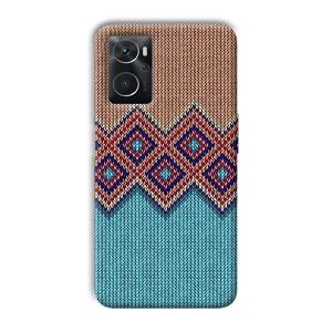 Fabric Design Phone Customized Printed Back Cover for Oppo K10