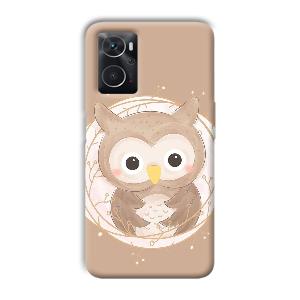 Owlet Phone Customized Printed Back Cover for Oppo K10