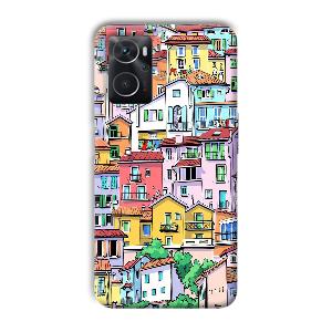 Colorful Alley Phone Customized Printed Back Cover for Oppo K10
