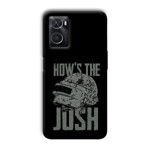 How's The Josh Phone Customized Printed Back Cover for Oppo K10