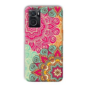 Floral Design Phone Customized Printed Back Cover for Oppo K10