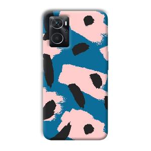 Black Dots Pattern Phone Customized Printed Back Cover for Oppo K10