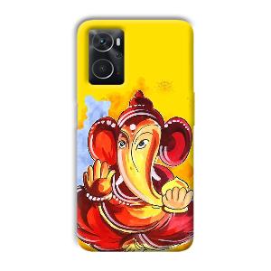 Ganesha Ji Phone Customized Printed Back Cover for Oppo K10