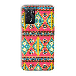 Colorful Rhombus Phone Customized Printed Back Cover for Oppo K10