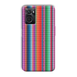 Fabric Pattern Phone Customized Printed Back Cover for Oppo K10