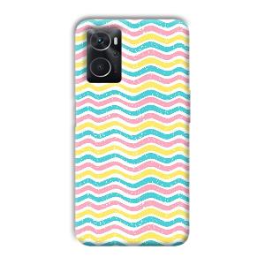 Wavy Designs Phone Customized Printed Back Cover for Oppo K10