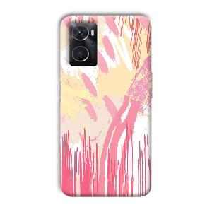 Pink Pattern Designs Phone Customized Printed Back Cover for Oppo K10