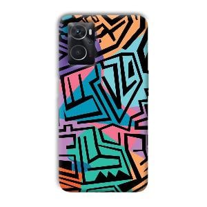 Patterns Phone Customized Printed Back Cover for Oppo K10