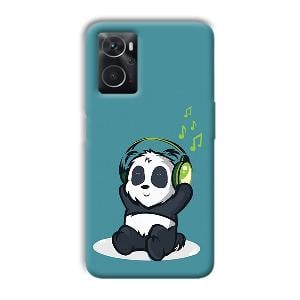 Panda  Phone Customized Printed Back Cover for Oppo K10