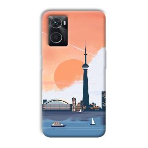 City Design Phone Customized Printed Back Cover for Oppo K10