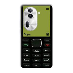 Nokia Feature Phone Customized Printed Back Cover for Oppo