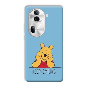 Winnie The Pooh Phone Customized Printed Back Cover for Oppo