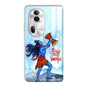Om Namah Shivay Phone Customized Printed Back Cover for Oppo
