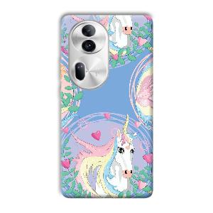 Unicorn Phone Customized Printed Back Cover for Oppo