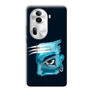 Shiv  Phone Customized Printed Back Cover for Oppo