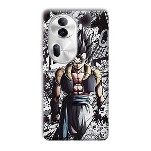 Goku Phone Customized Printed Back Cover for Oppo