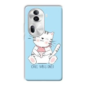 Chill Vibes Phone Customized Printed Back Cover for Oppo
