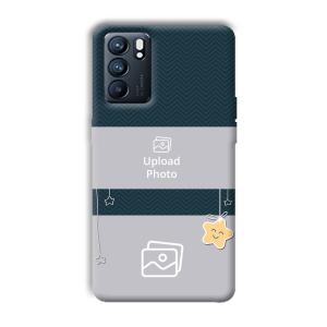 Cute Stars Customized Printed Back Cover for Oppo Reno 6
