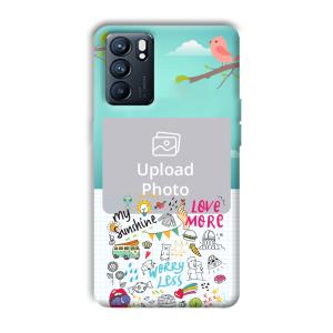 Holiday  Customized Printed Back Cover for Oppo Reno 6