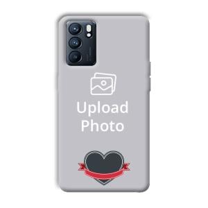 Heart Customized Printed Back Cover for Oppo Reno 6