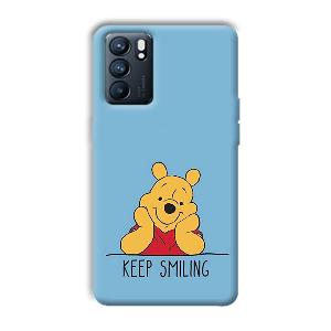 Winnie The Pooh Phone Customized Printed Back Cover for Oppo Reno 6