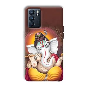 Ganesh  Phone Customized Printed Back Cover for Oppo Reno 6