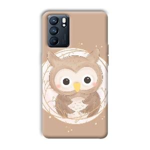 Owlet Phone Customized Printed Back Cover for Oppo Reno 6