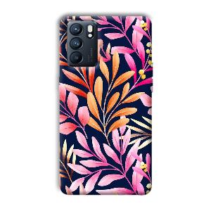 Branches Phone Customized Printed Back Cover for Oppo Reno 6
