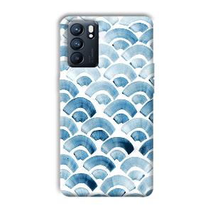 Block Pattern Phone Customized Printed Back Cover for Oppo Reno 6