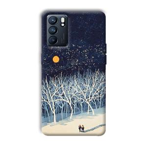 Windy Nights Phone Customized Printed Back Cover for Oppo Reno 6
