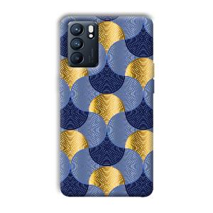 Semi Circle Designs Phone Customized Printed Back Cover for Oppo Reno 6