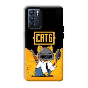 CATG Phone Customized Printed Back Cover for Oppo Reno 6