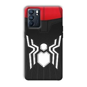Spider Phone Customized Printed Back Cover for Oppo Reno 6