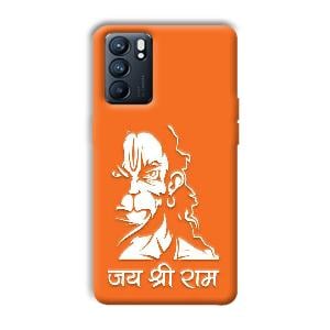 Jai Shree Ram Phone Customized Printed Back Cover for Oppo Reno 6