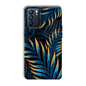 Mountain Leaves Phone Customized Printed Back Cover for Oppo Reno 6