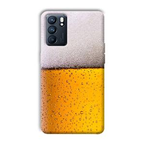 Beer Design Phone Customized Printed Back Cover for Oppo Reno 6