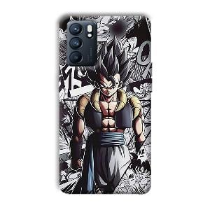 Goku Phone Customized Printed Back Cover for Oppo Reno 6