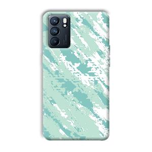 Sky Blue Design Phone Customized Printed Back Cover for Oppo Reno 6