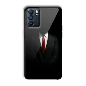 Hitman Customized Printed Glass Back Cover for Oppo Reno 6