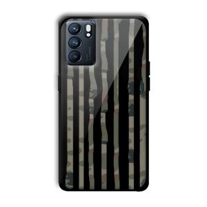Camo Customized Printed Glass Back Cover for Oppo Reno 6