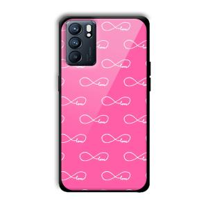 Infinite Love Customized Printed Glass Back Cover for Oppo Reno 6