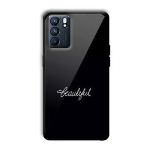 Beautiful Customized Printed Glass Back Cover for Oppo Reno 6